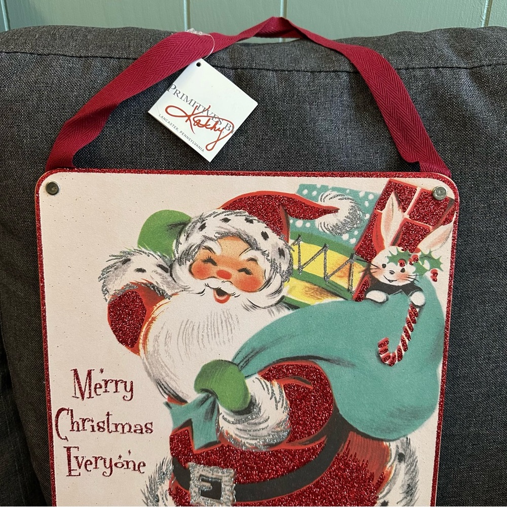 Santa Christmas Countdown Sign - Picture 3 of 3